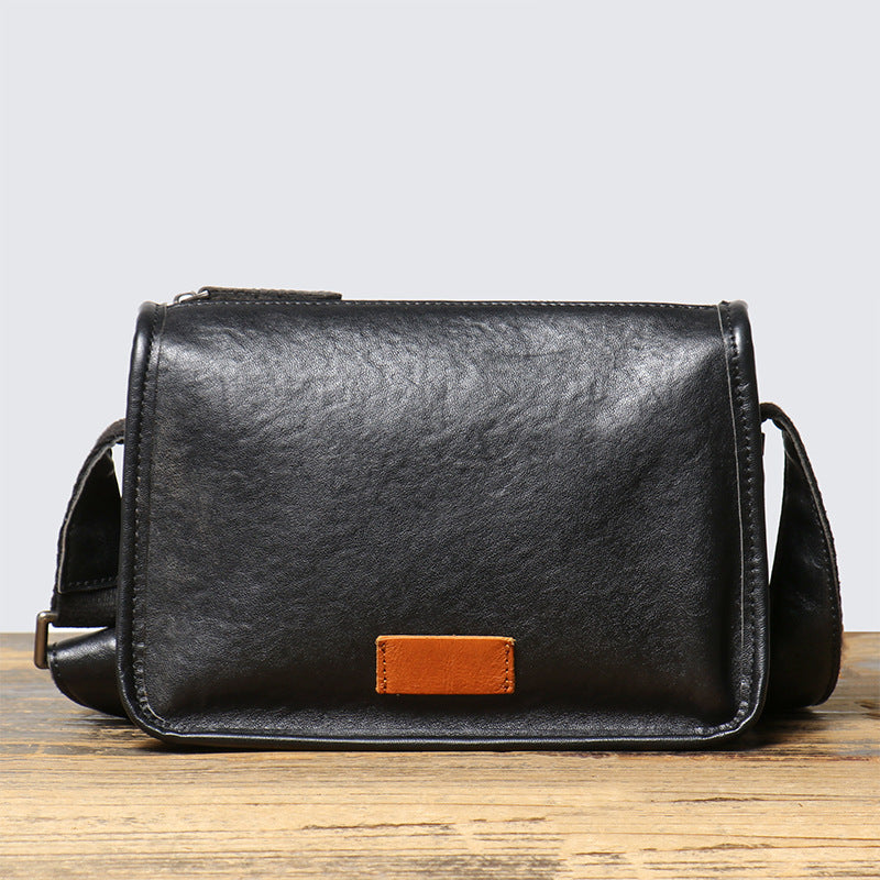Fashion Men's Leather Simple Cowhide High-grade Bags