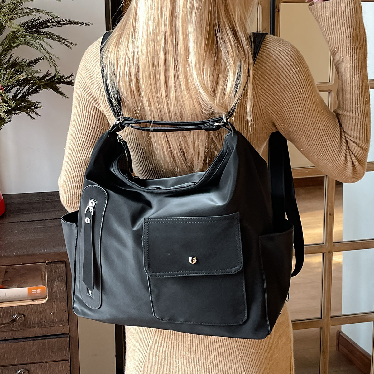 Women's Fashion Simple Business Commute For Women's Messenger Bag