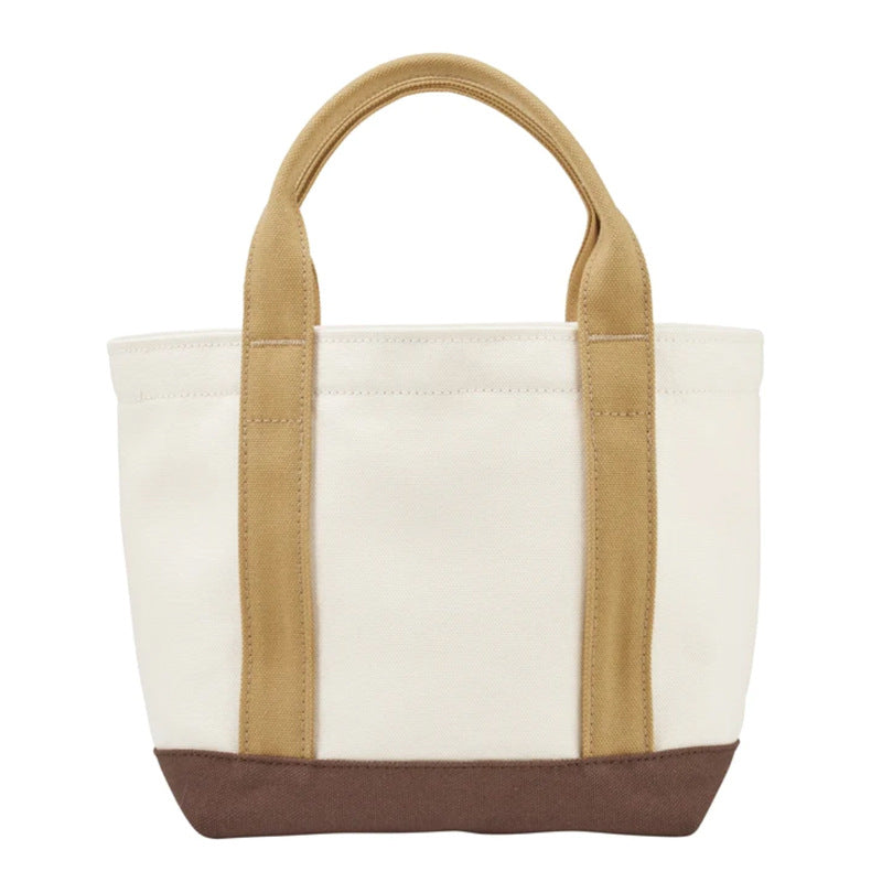 Cartoon Cute Bear Good Friend Embroidery Color Tote Bags