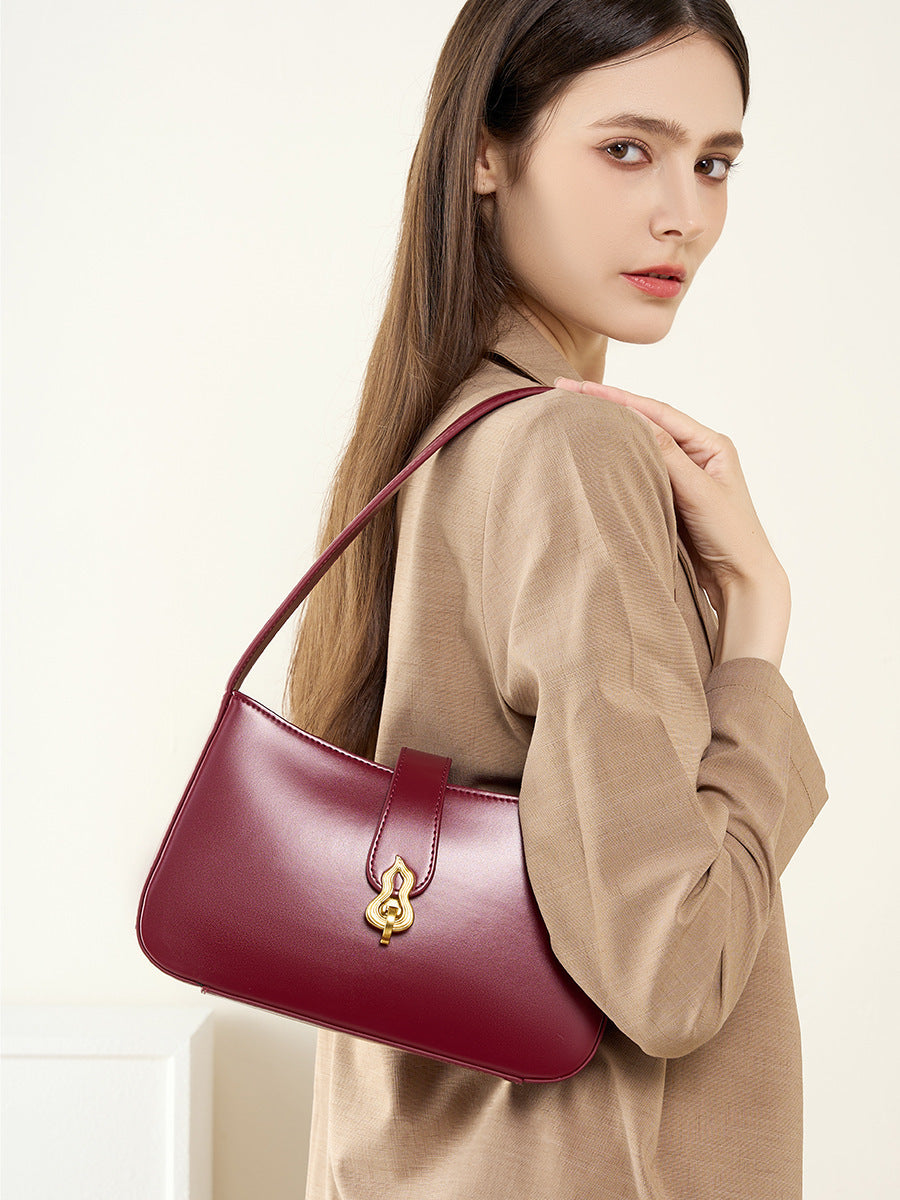 Women's Niche Bridal Wedding Light Red Advanced Women's Messenger Bag