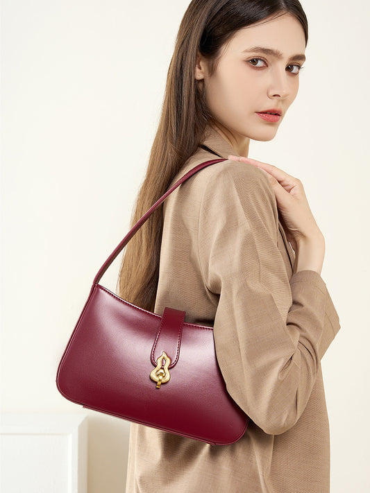 Women's Niche Bridal Wedding Light Red Advanced Women's Messenger Bag
