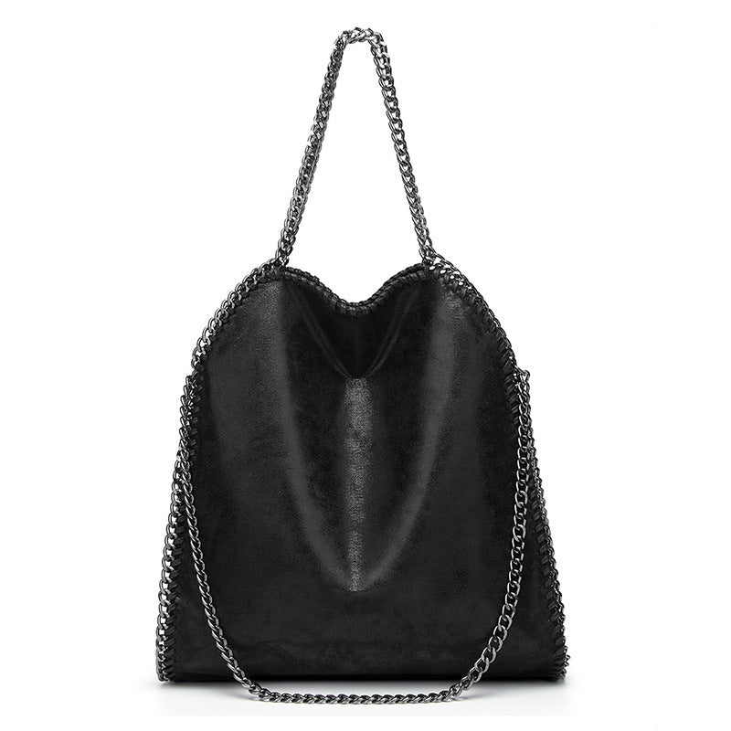 Women's Fashion Summer Chain Foldable Large Capacity Bags