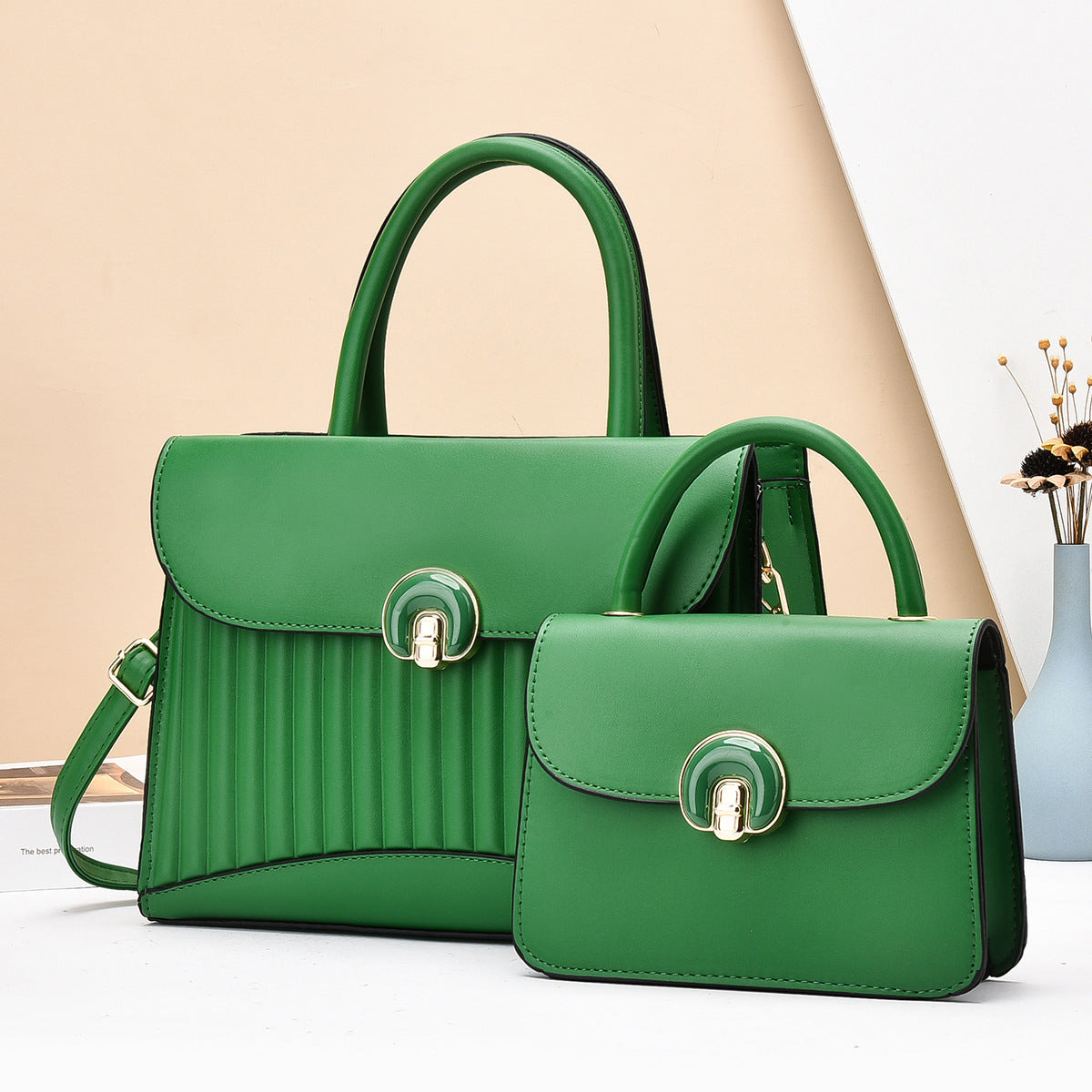 Women's Match Sets Large Capacity Fashion Commuter Handbags