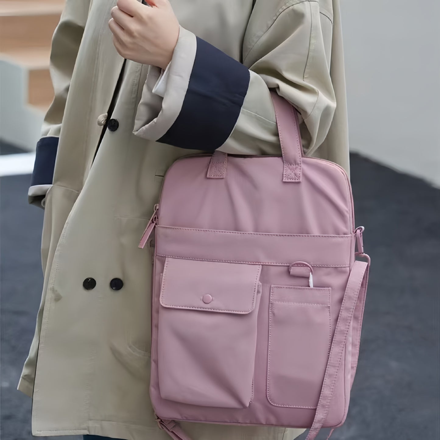 Women's & Men's Inch Commuter Business Trip Sling Laptop Bag