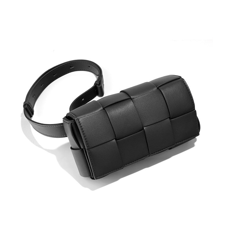 Women's Fashion More Than Braided Leather Method Candy Color Pillow Women's Shoulder Bag