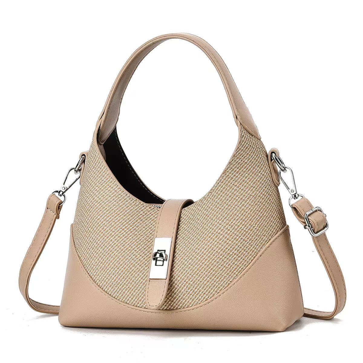 Women's Fashion Dumpling Making Underarm Waterproof Bags