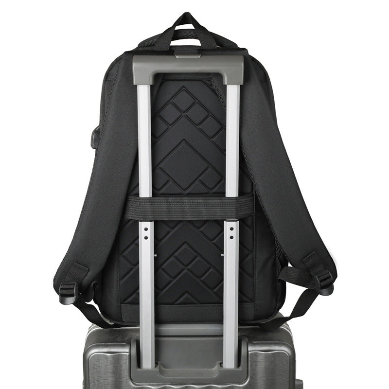 Graceful Large Capacity Multifunctional Lightweight College Business Backpack