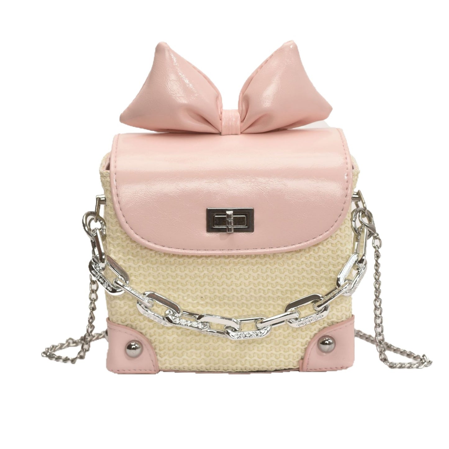 Chain Summer Niche Design Fashion Simple Good-looking Contrast Small Square Bags