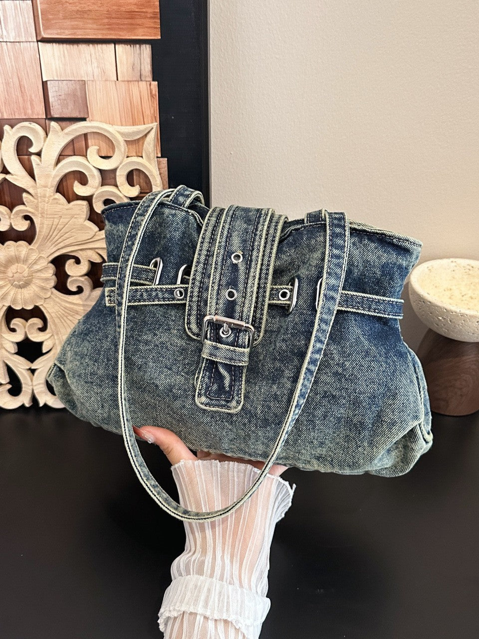 Women's Denim Trendy Simple Leisure Summer Women's Shoulder Bag