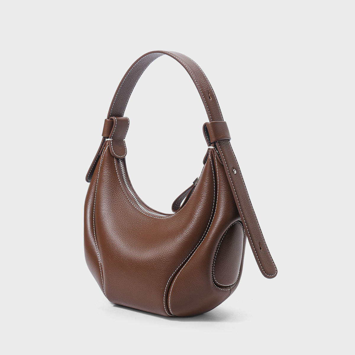 Women's Fashion Underarm Summer First Layer Cowhide Bags