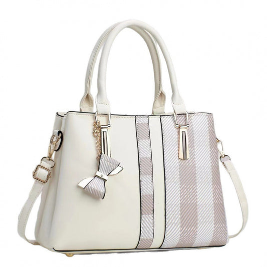 Women's Bow Fashionable Printed Big Mother Portable Women's Handbag