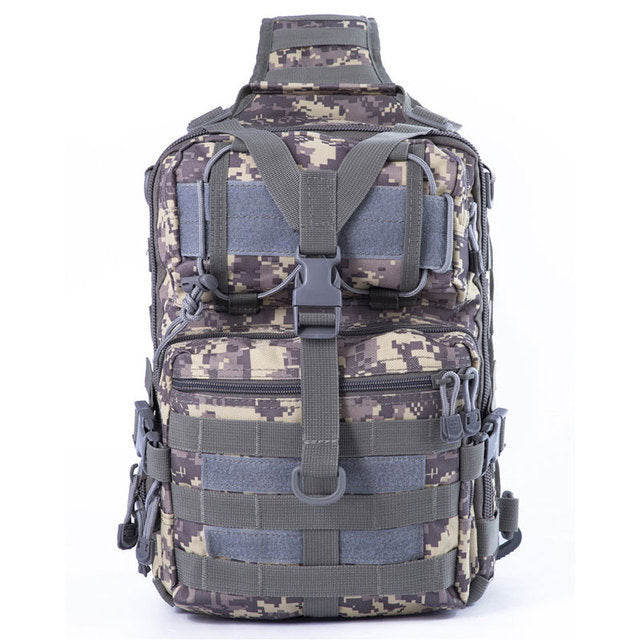 Attractive Beautiful Lure Multifunctional Fishing Large Outdoor Camouflage, Military Fan Bag