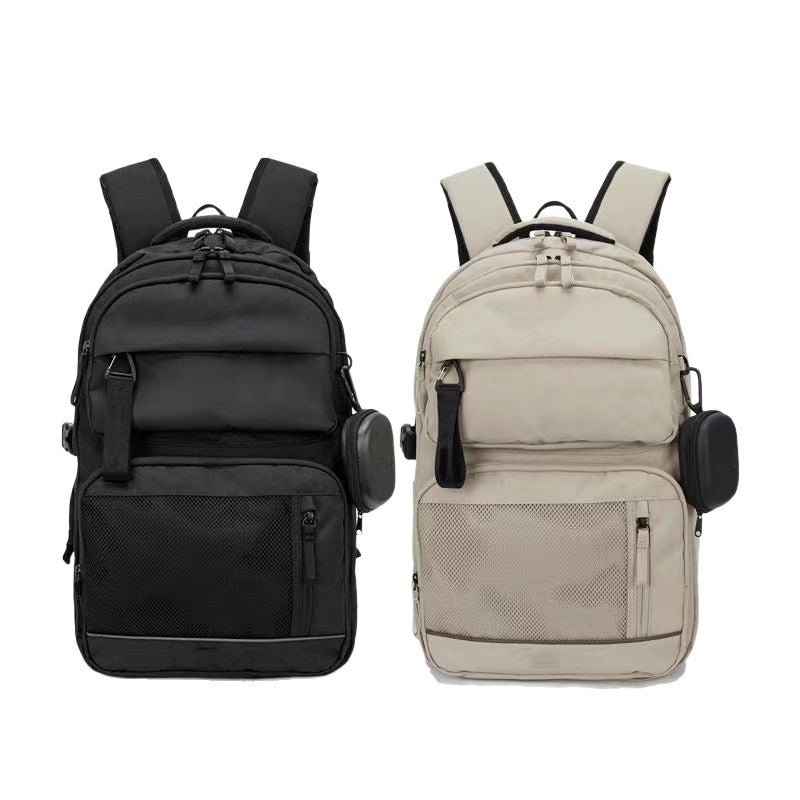 Three-piece Set Decompression Spine Protection Large Leisure Backpack
