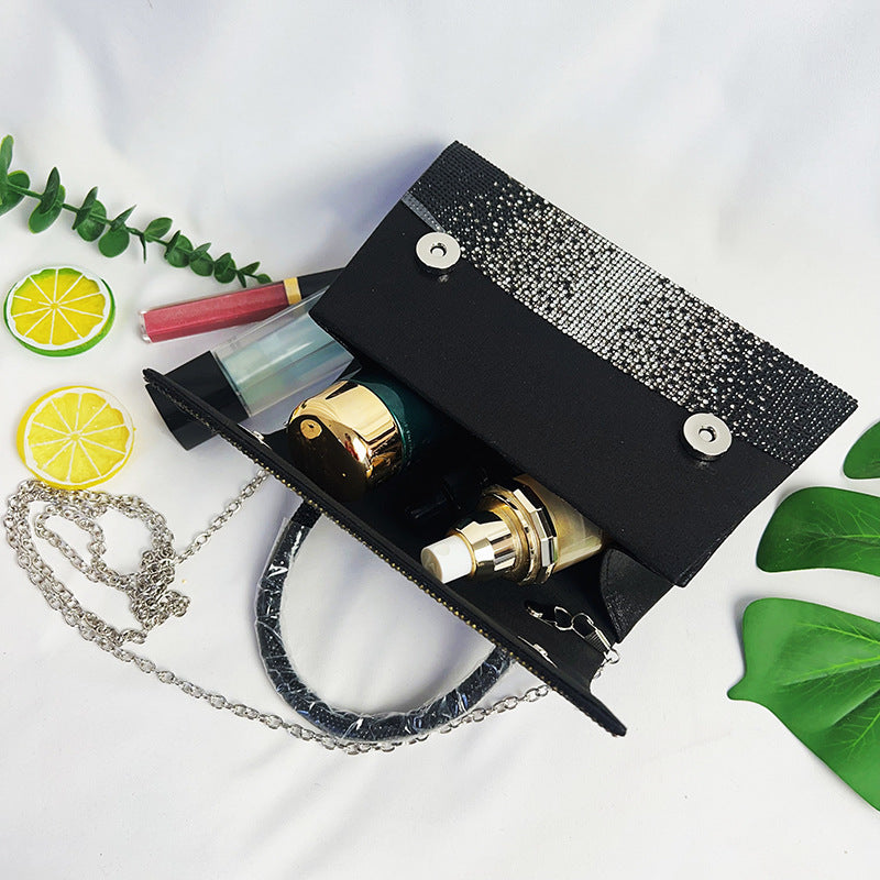 Diamond Simple Light Luxury Dress Wrist Magnetic Dinner Bag