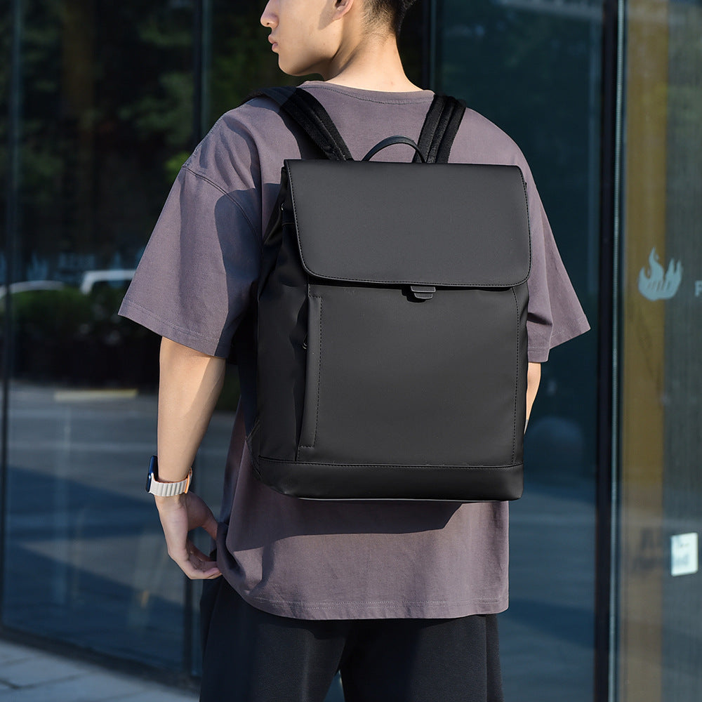 Durable Men's Waterproof Large Capacity Expansion Business Backpack