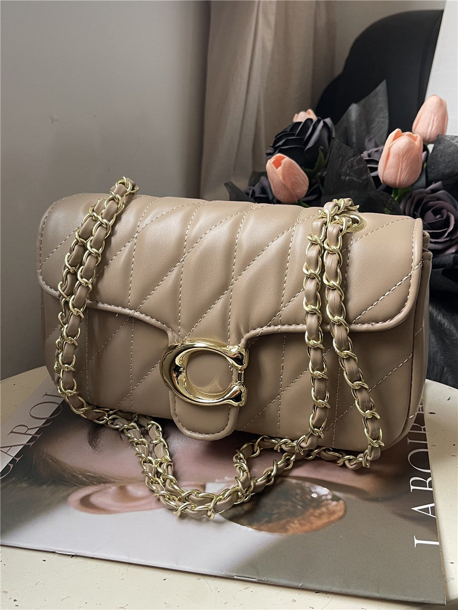 Unique Graceful Women's Fashion Rhombus Chain Women's Messenger Bag