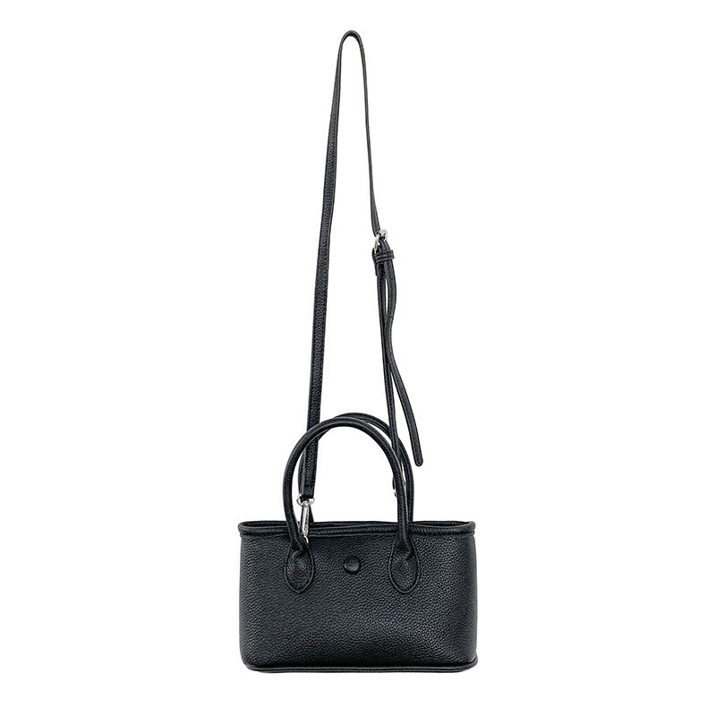 High Sense Niche Korean Style Fashion Simple Solid Women's Messenger Bag