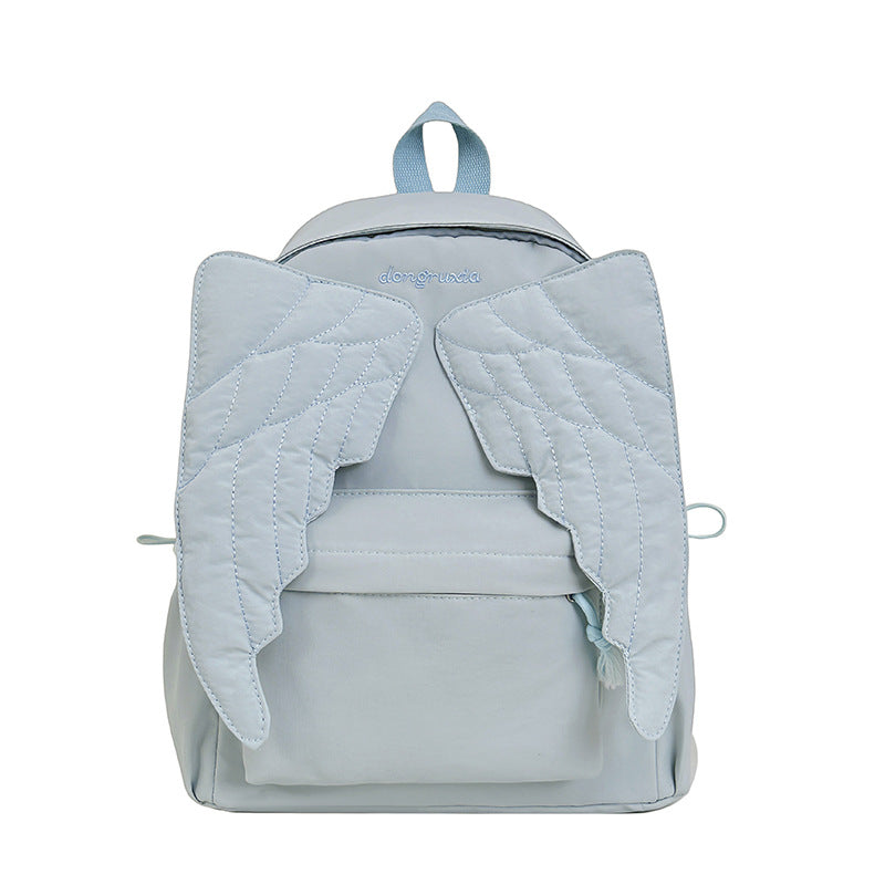 Korean Style Wings Female High Leisure College Student Schoolbag