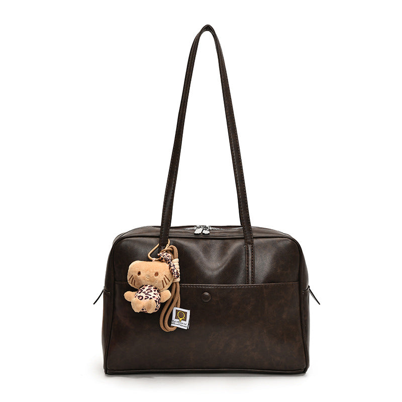 Women's Retro Large Capacity Underarm Simple Women's Shoulder Bag