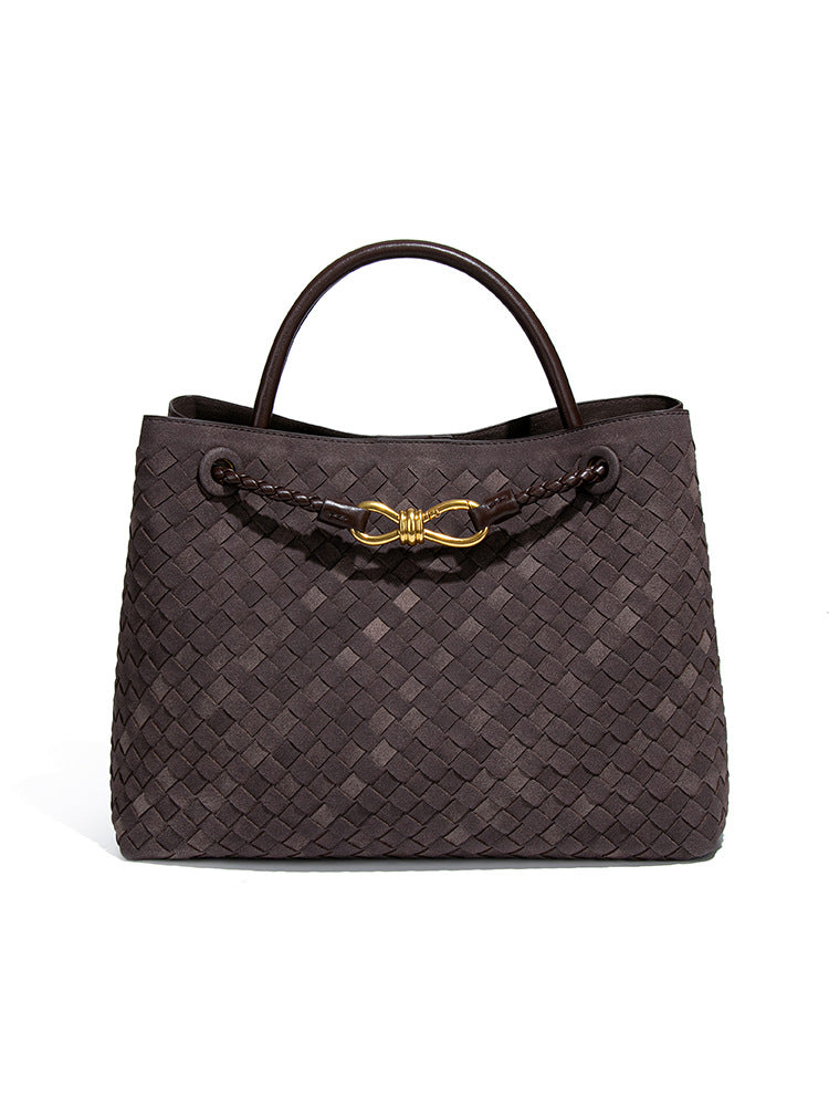 Women's High-grade Hand-woven Commuter Large Capacity Fashion Women's Handbag