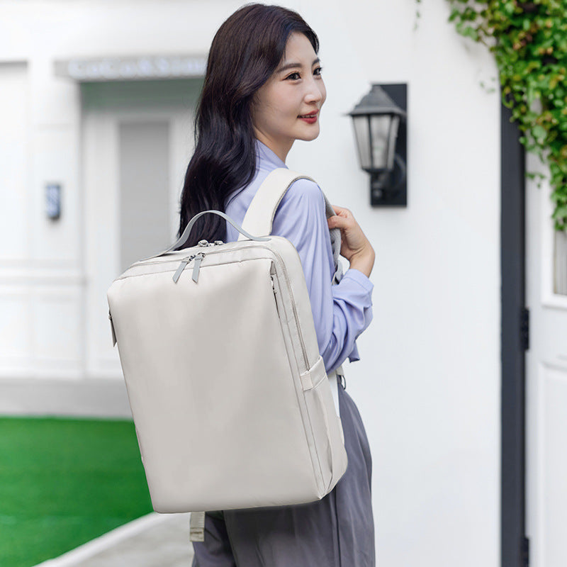 Women's Fashionable Large Capacity Commute Computer Simple Business Backpack