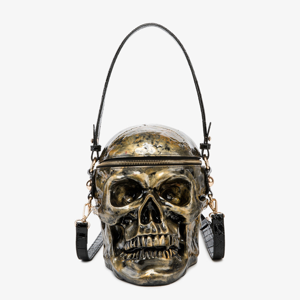 Stylish Glamorous Skull Funny Halloween Style Handbags