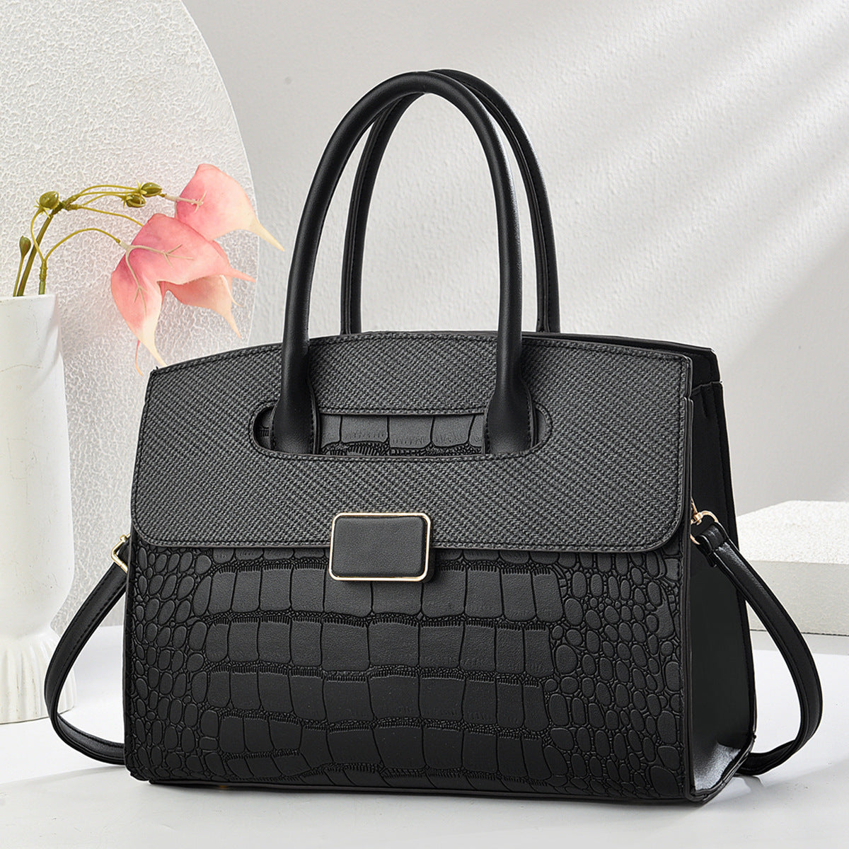 Women's Fashionable Large Capacity Trendy High Textured Women's Handbag