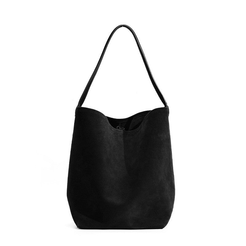 Women's Genuine Leather Large Capacity Fashion Commuter Women's Shoulder Bag