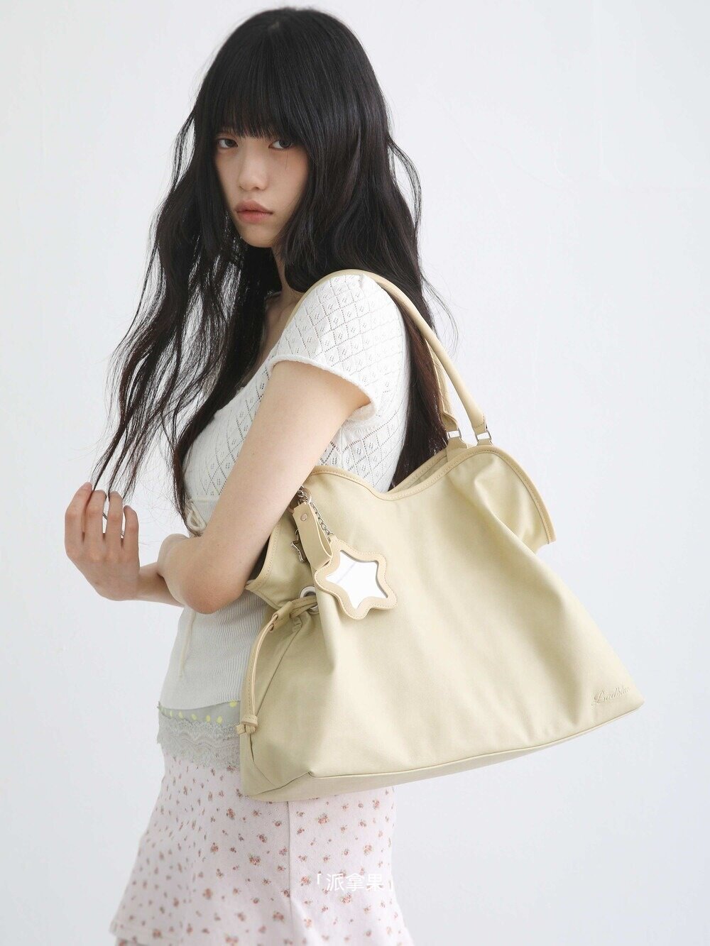 Style Sweet Cool Butter Striped Crack Snack Women's Handbag