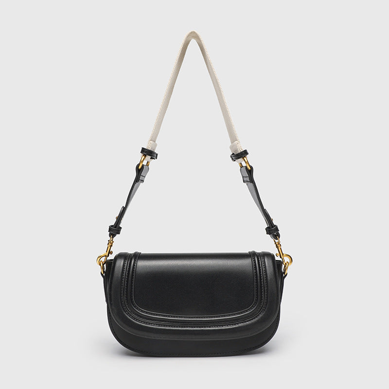 Women's Home Saddle One Wide Strap Underarm Women's Messenger Bag