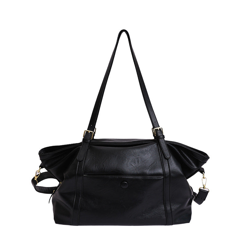 High-grade Large Capacity Versatile Commuter Portable Underarm Light Tote Bag