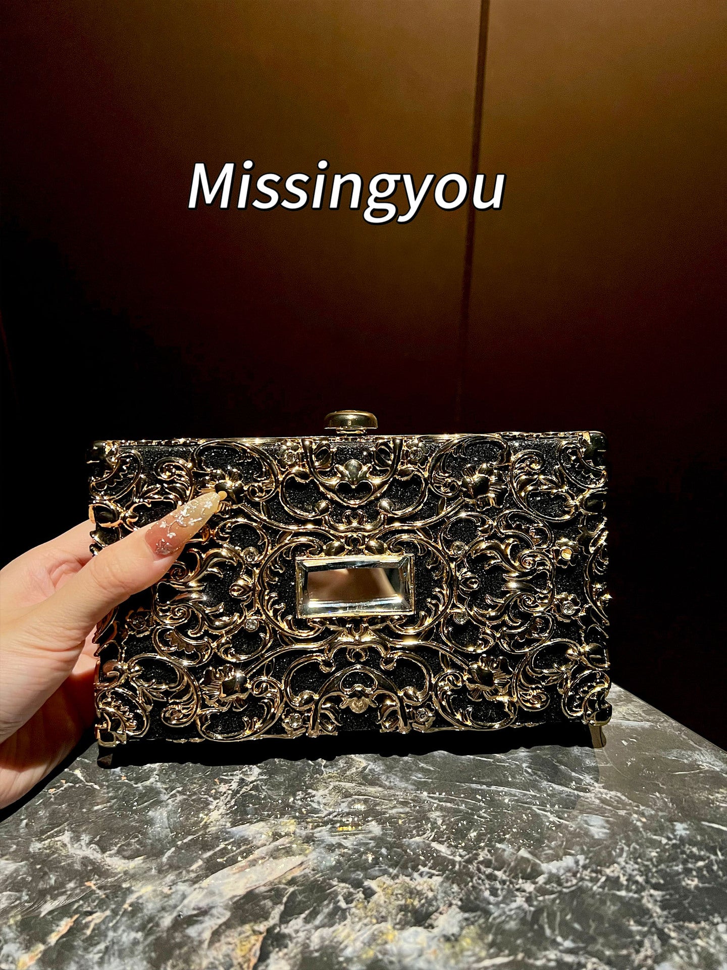 Women's Niche Clutch Affordable Luxury Fashion Dress Dinner Bag