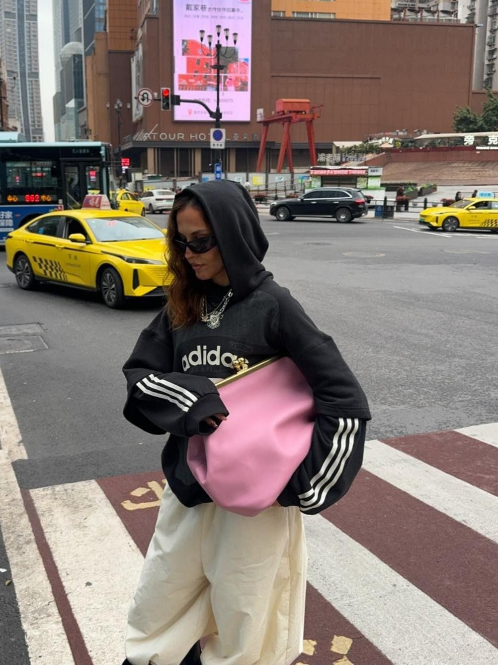 Women's Design Clip Versatile Large Capacity Trendy Women's Shoulder Bag