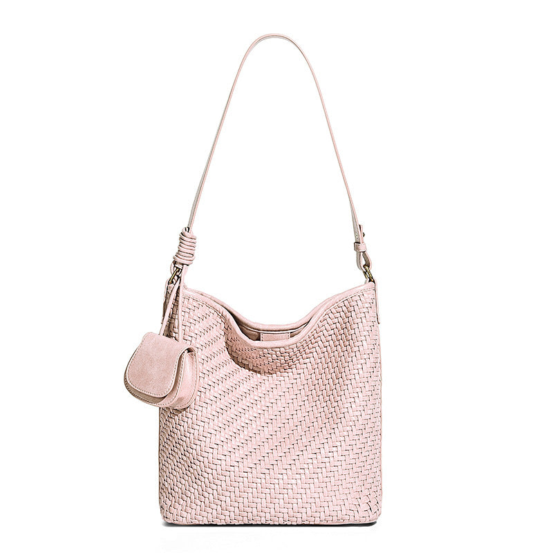 High-grade Hand-woven Large Capacity Totes Underarm Tote Bag