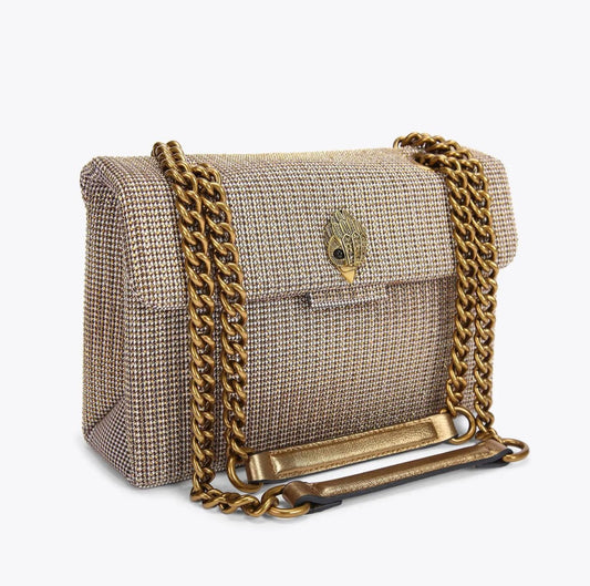 Crazy Bird Plaid Hot Rhinestone Eagle Women's Messenger Bag
