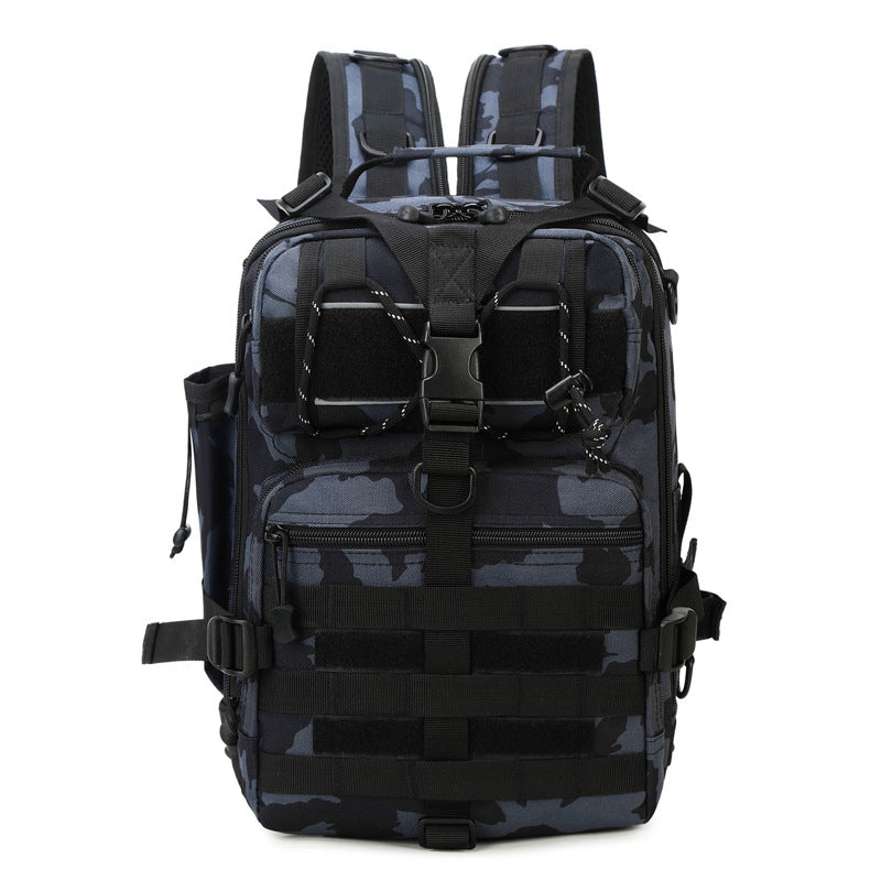Tactics Lure Multifunctional Large Capacity Fishing Exercise Camouflage Mountain Climbing, Hiking Bag