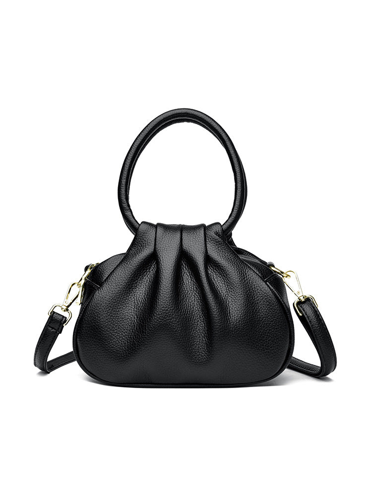 Glamorous Women's Mother Simple Soft Leather Women's Handbag