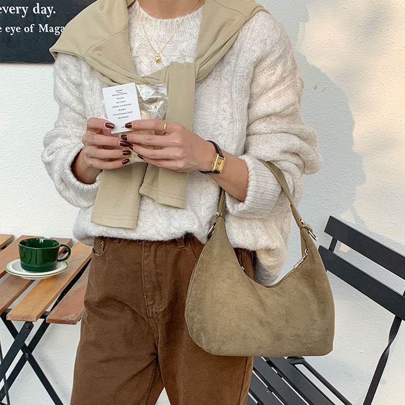Women's Underarm For Style Popular Dumpling Texture Trendy Women's Shoulder Bag