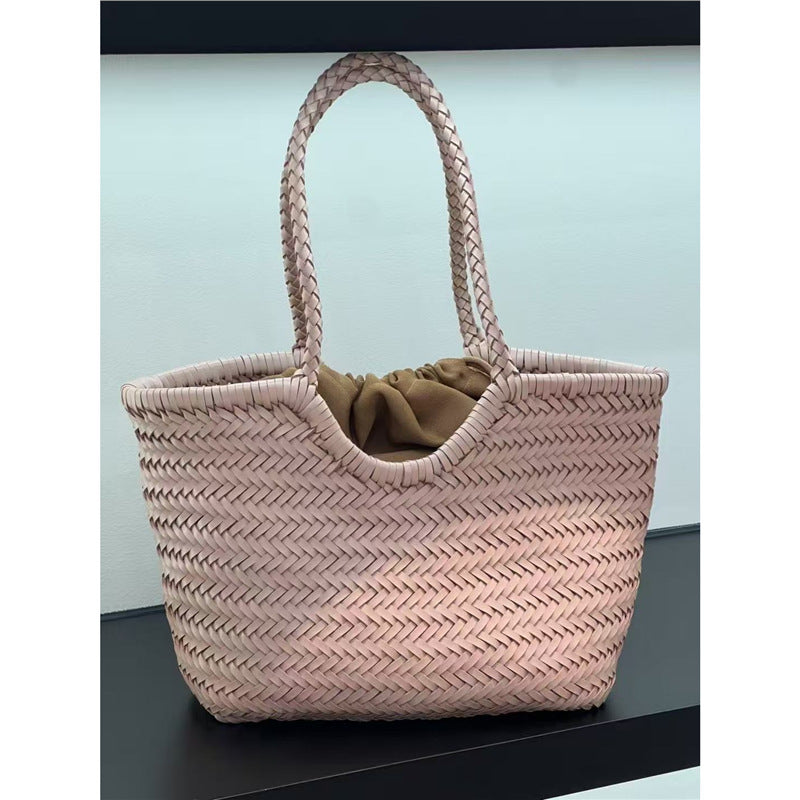 Vegetable Basket Large Capacity Leisure Beach Women's Shoulder Bag