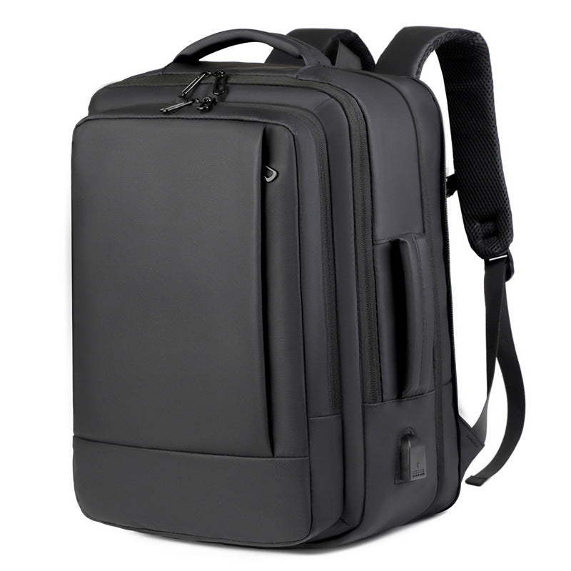 Large Capacity Scalable Unisex Commute Computer Business Backpack