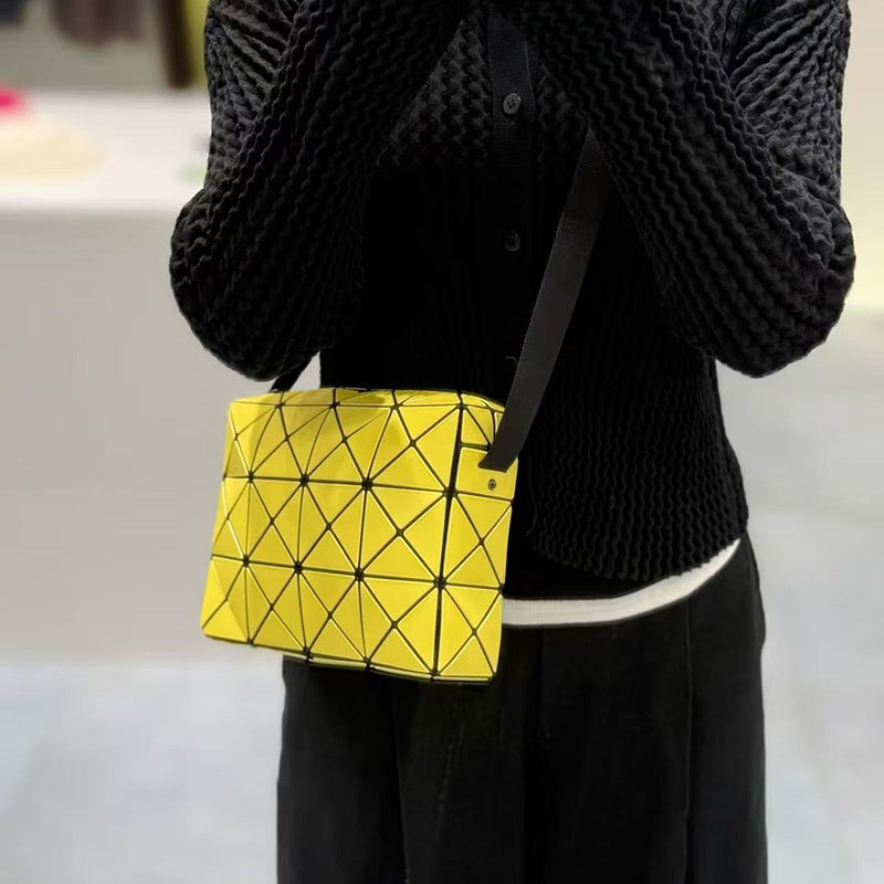 Spring February Large Cupid Geometric Rhombus Capacity Women's Messenger Bag