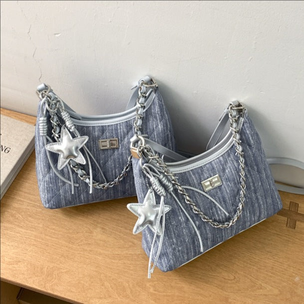 Women's Exquisite Pendant Chain Fashionable Fashion Commuter Women's Shoulder Bag