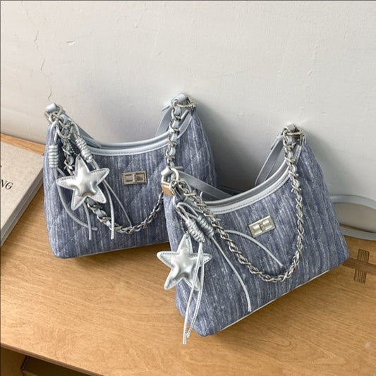 Women's Exquisite Pendant Chain Fashionable Fashion Commuter Women's Shoulder Bag
