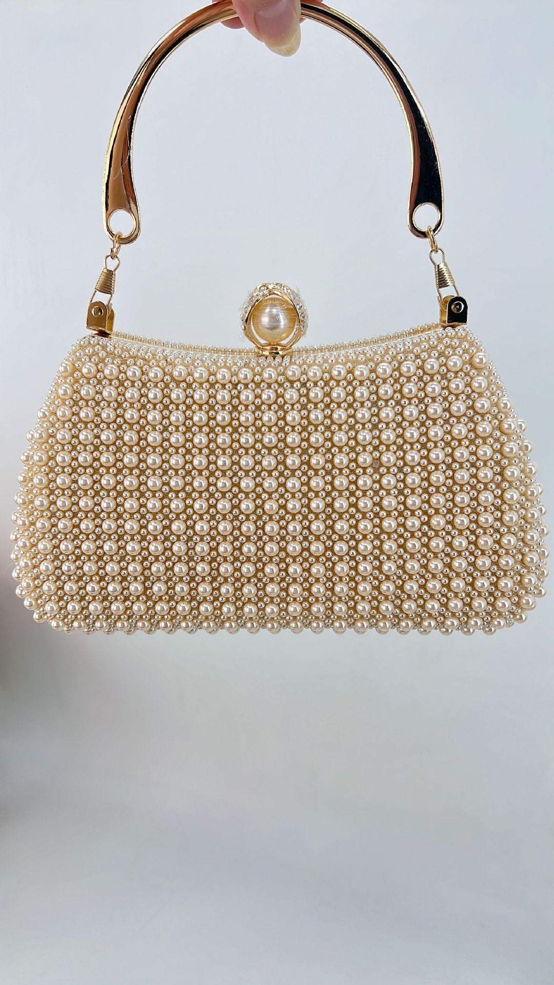 Pearl Cheongsam Dress Party Hand Underarm Handbags