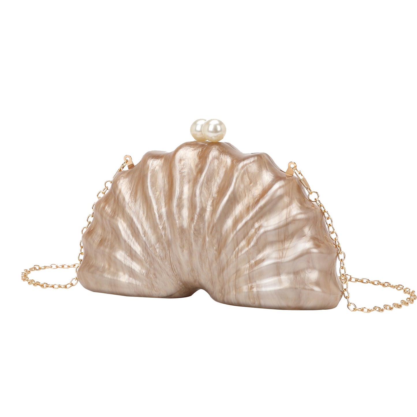 Versatile Shell Acrylic Fashion Wedding Clutch Bags