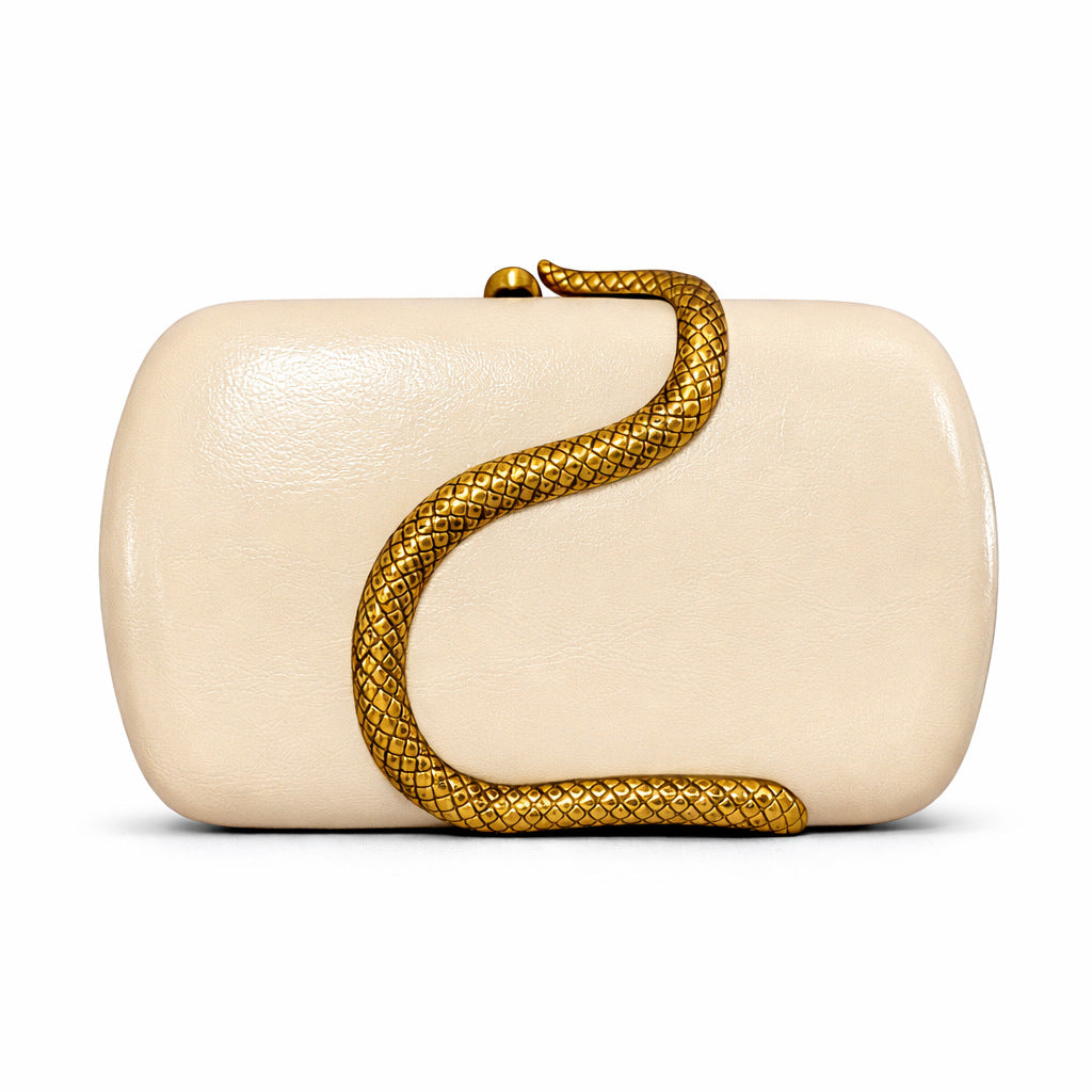 Summer Clutch Snake Shape Fashion Dinner Women's Shoulder Bag