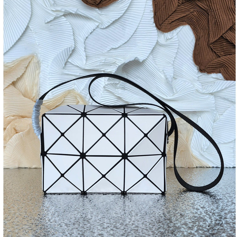 Women's & Men's Rhombic Box Cross Body Mobile Small Square Bag