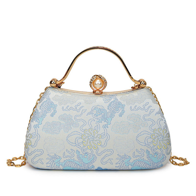 Women's Frame Hard Box Diamonds Mini Expensive Shoulder Bags