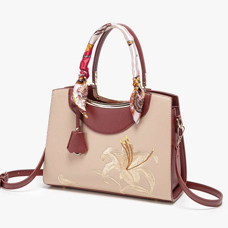 Women's Mother's Day Gift For Mother Large Capacity Mom Niche High-grade Women's Shoulder Bag