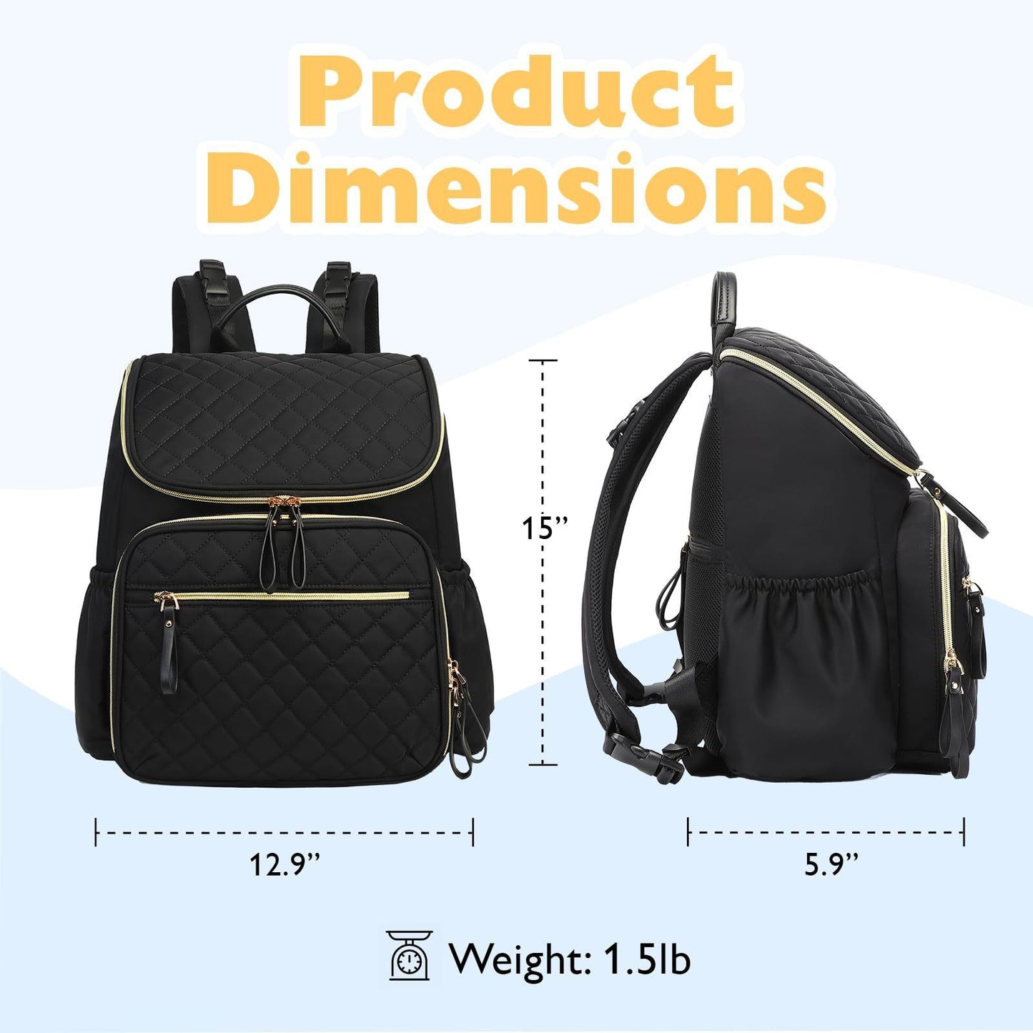 Diaper With Stroller Waterproof Mother Thermal Mummy Bag